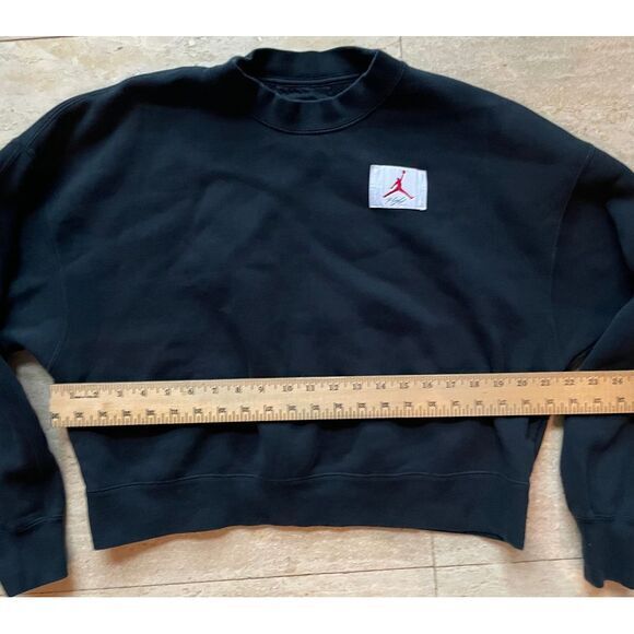 Jordan Black Sweatshirt with Logo - Picture 4 of 7